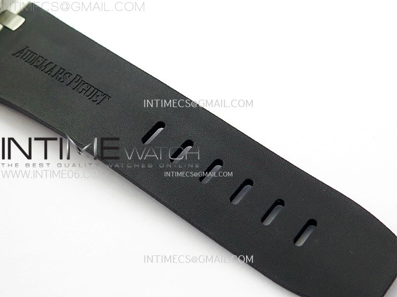 Royal Oak Offshore 15710 ZF 1:1 Best Edition Black Dial on Rubber Strap 3120 Super Clone V2