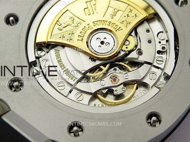 Royal Oak Offshore 15710 ZF 1:1 Best Edition Black Dial on Rubber Strap 3120 Super Clone V2