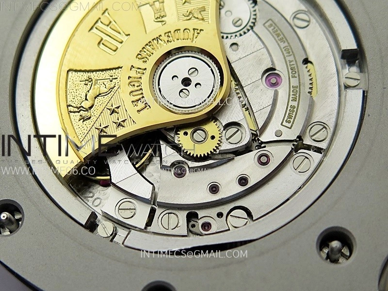 Royal Oak Offshore 15710 ZF 1:1 Best Edition Black Dial on Rubber Strap 3120 Super Clone V2