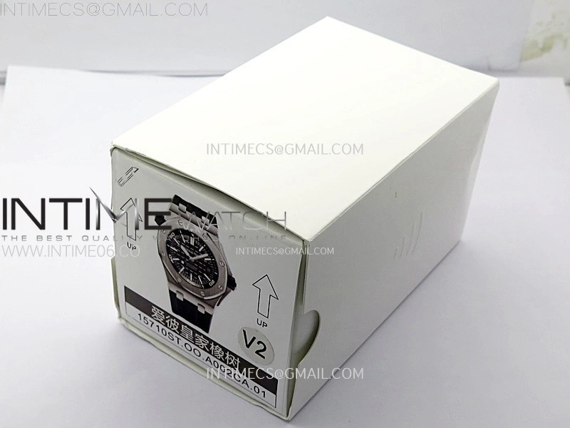 Royal Oak Offshore 15710 ZF 1:1 Best Edition Black Dial on Rubber Strap 3120 Super Clone V2