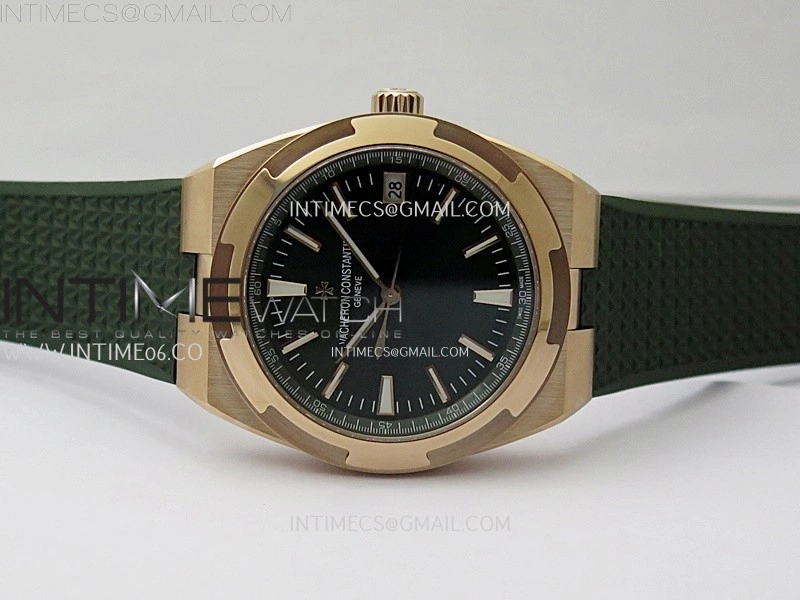 Overseas 4520V RG 8F Best Edition Green Dial On Green Rubber Strap A5100