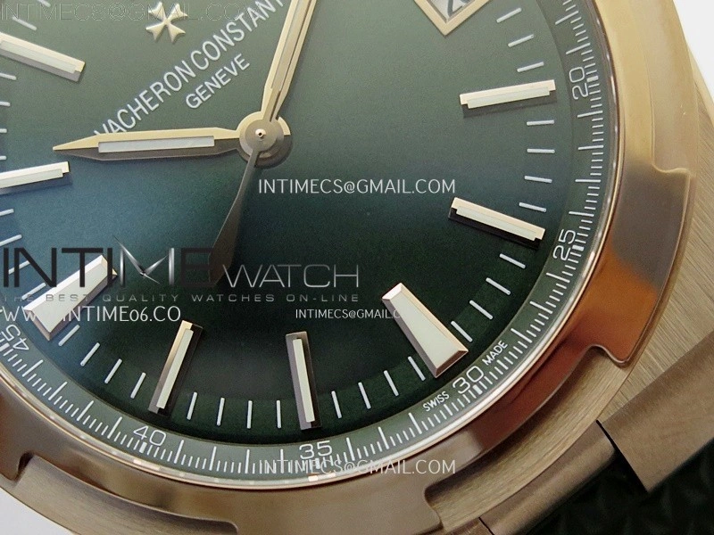 Overseas 4520V RG 8F Best Edition Green Dial On Green Rubber Strap A5100
