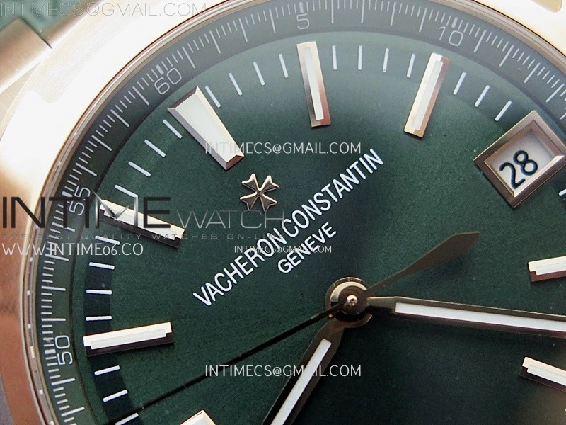 Overseas 4520V RG 8F Best Edition Green Dial On Green Rubber Strap A5100