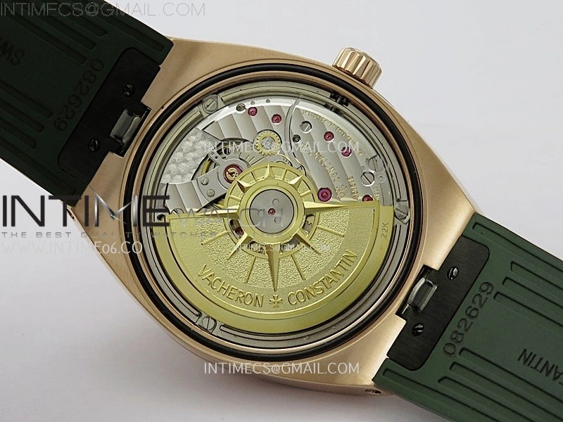 Overseas 4520V RG 8F Best Edition Green Dial On Green Rubber Strap A5100