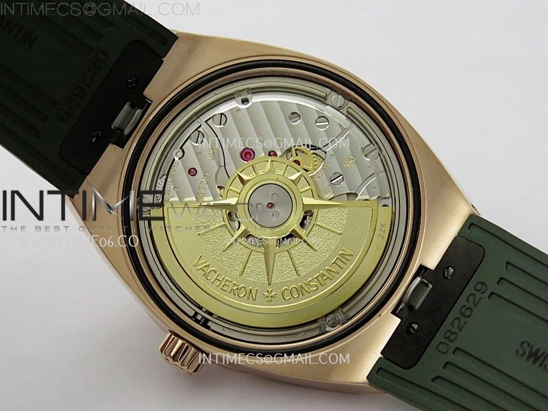 Overseas 4520V RG 8F Best Edition Green Dial On Green Rubber Strap A5100