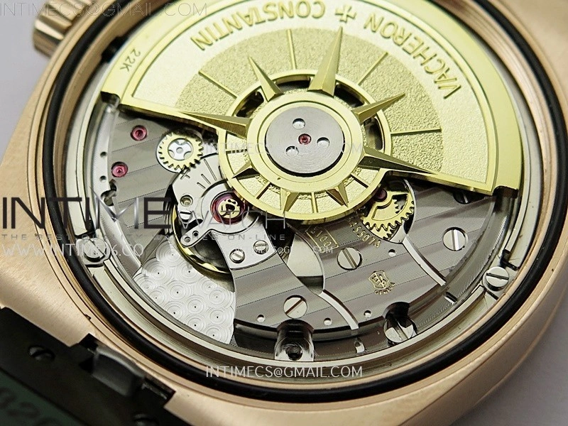 Overseas 4520V RG 8F Best Edition Green Dial On Green Rubber Strap A5100