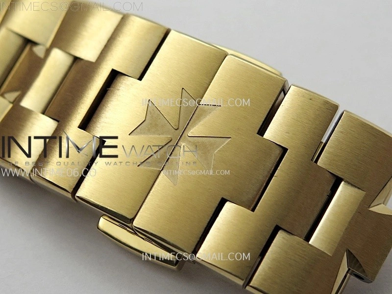 Overseas 4520V RG ZF 1:1 Best Edition Blue Dial on RG Bracelet A5100