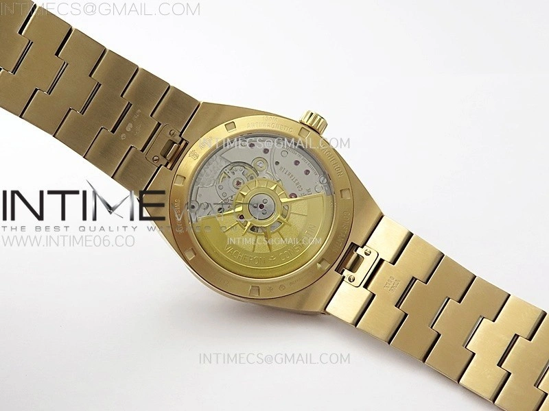 Overseas 4520V RG ZF 1:1 Best Edition Blue Dial on RG Bracelet A5100