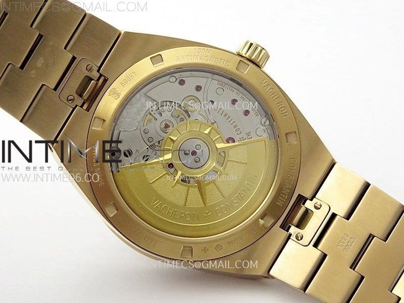 Overseas 4520V RG ZF 1:1 Best Edition Blue Dial on RG Bracelet A5100