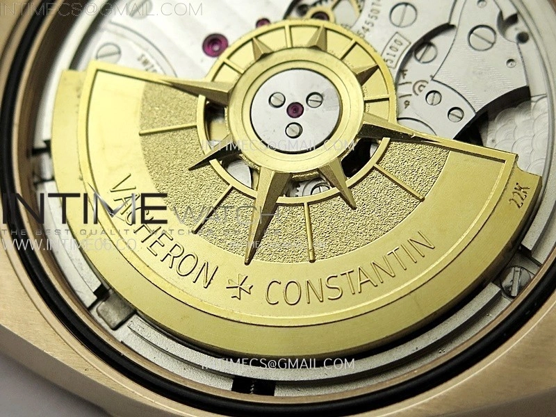 Overseas 4520V RG ZF 1:1 Best Edition Blue Dial on RG Bracelet A5100