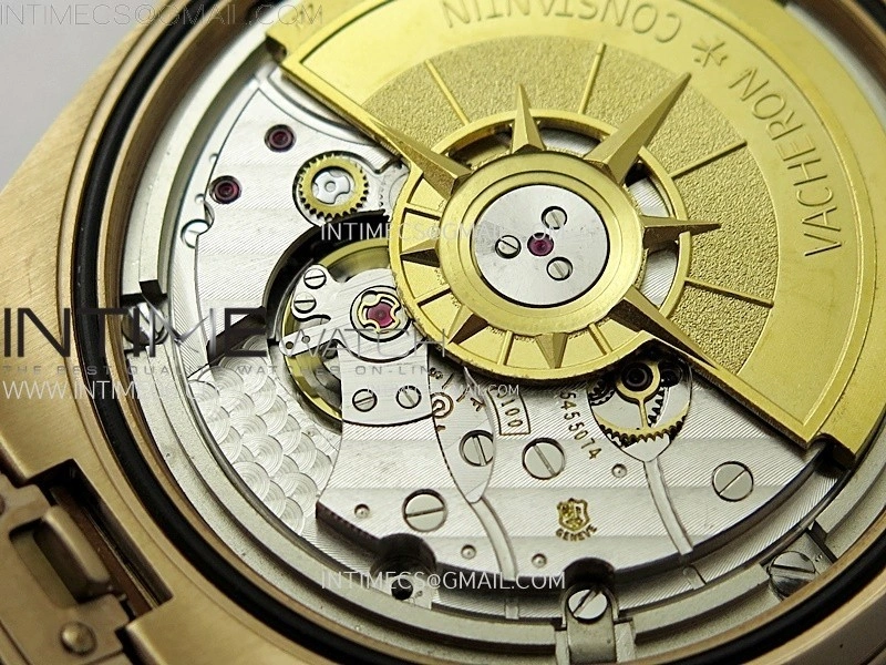 Overseas 4520V RG ZF 1:1 Best Edition Blue Dial on RG Bracelet A5100