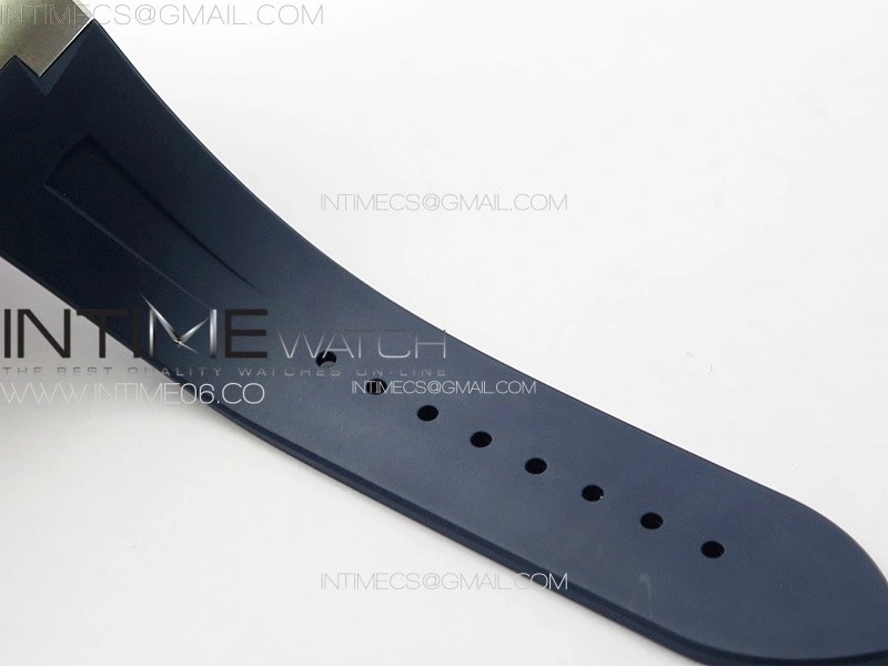 Overseas 47040 SS PPF 1:1 Best Edition Blue dial on Blue Rubber Strap A1226