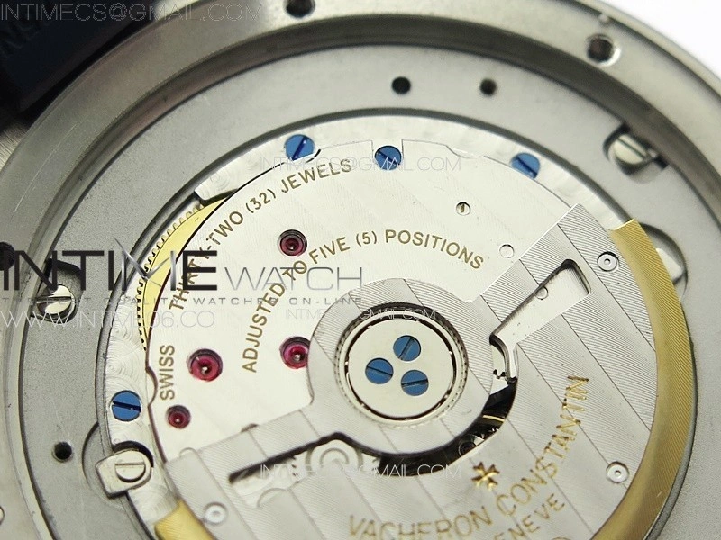 Overseas 47040 SS PPF 1:1 Best Edition Blue dial on Blue Rubber Strap A1226