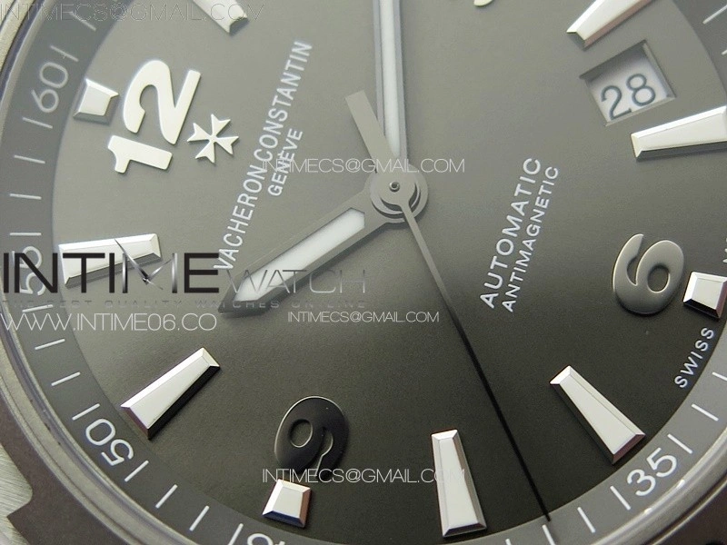 Overseas 47040 SS PPF 1:1 Best Edition Gray dial on SS Bracelet A1226