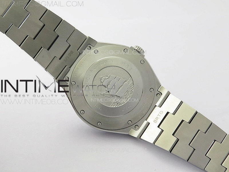 Overseas 47040 SS PPF 1:1 Best Edition Gray dial on SS Bracelet A1226