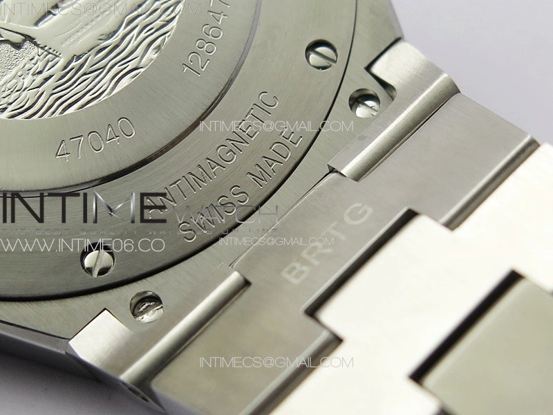 Overseas 47040 SS PPF 1:1 Best Edition Gray dial on SS Bracelet A1226