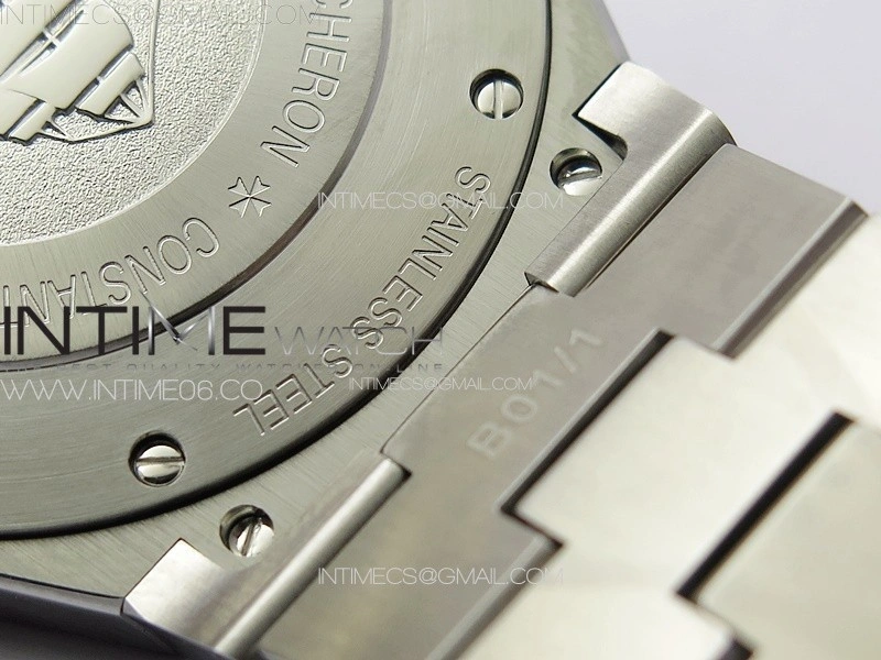 Overseas 47040 SS PPF 1:1 Best Edition Gray dial on SS Bracelet A1226