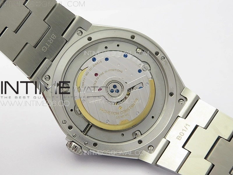 Overseas 47040 SS PPF 1:1 Best Edition Gray dial on SS Bracelet A1226