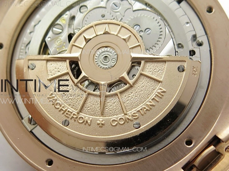 Overseas Perpetual Calendar RG 8F Best Edition Silver Dial on RG Bracelet A1120
