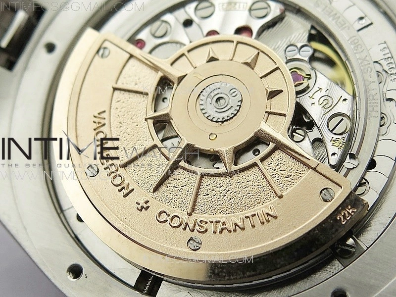 Overseas Perpetual Calendar SS 8F Best Edition Blue Dial on SS Bracelet A1120
