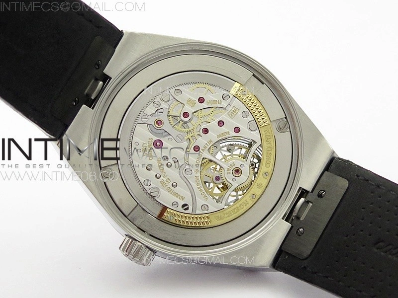 Overseas Tourbillon SS BBS Best Edition Blue Dial on Blue Leather Strap