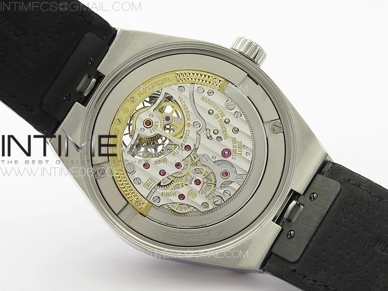 Overseas Tourbillon SS BBS Best Edition Blue Dial on Blue Leather Strap