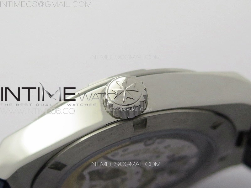 Overseas Tourbillon SS BBS Best Edition Blue Dial on Blue Rubber Strap