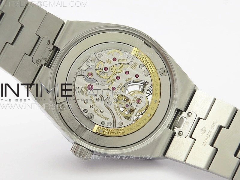 Overseas Tourbillon SS BBS Best Edition Blue Dial on SS Bracelet