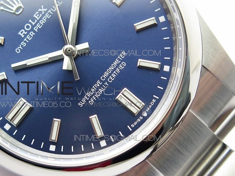 Oyster Perpetual 36mm 126000 BP Best Edition Dark Blue Dial on SS Bracelet