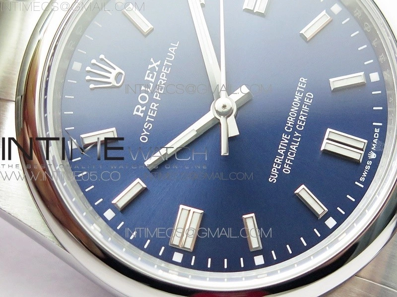 Oyster Perpetual 36mm 126000 BP Best Edition Dark Blue Dial on SS Bracelet