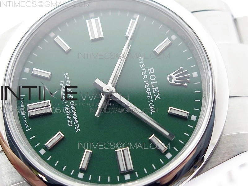 Oyster Perpetual 36mm 126000 BP Best Edition Green Dial on SS Bracelet