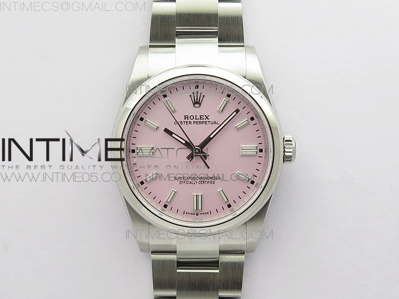 Oyster Perpetual 36mm 126000 BP Best Edition Pink Dial on SS Bracelet