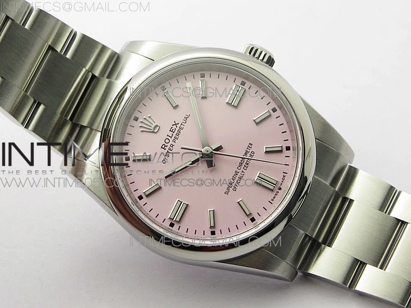Oyster Perpetual 36mm 126000 BP Best Edition Pink Dial on SS Bracelet