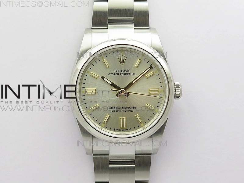Oyster Perpetual 36mm 126000 BP Best Edition Silver Dial on SS Bracelet