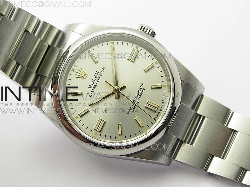 Oyster Perpetual 36mm 126000 BP Best Edition Silver Dial on SS Bracelet