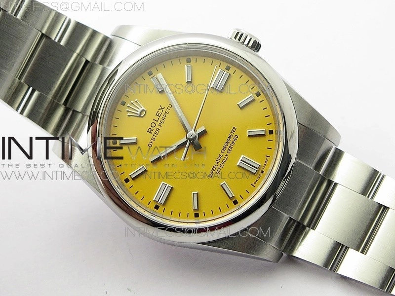 Oyster Perpetual 36mm 126000 BP Best Edition Yellow Dial on SS Bracelet