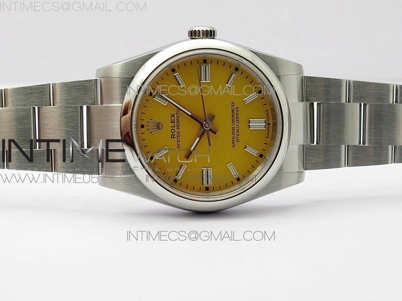 Oyster Perpetual 36mm 126000 BP Best Edition Yellow Dial on SS Bracelet