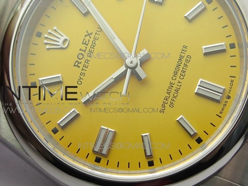 Oyster Perpetual 36mm 126000 BP Best Edition Yellow Dial on SS Bracelet