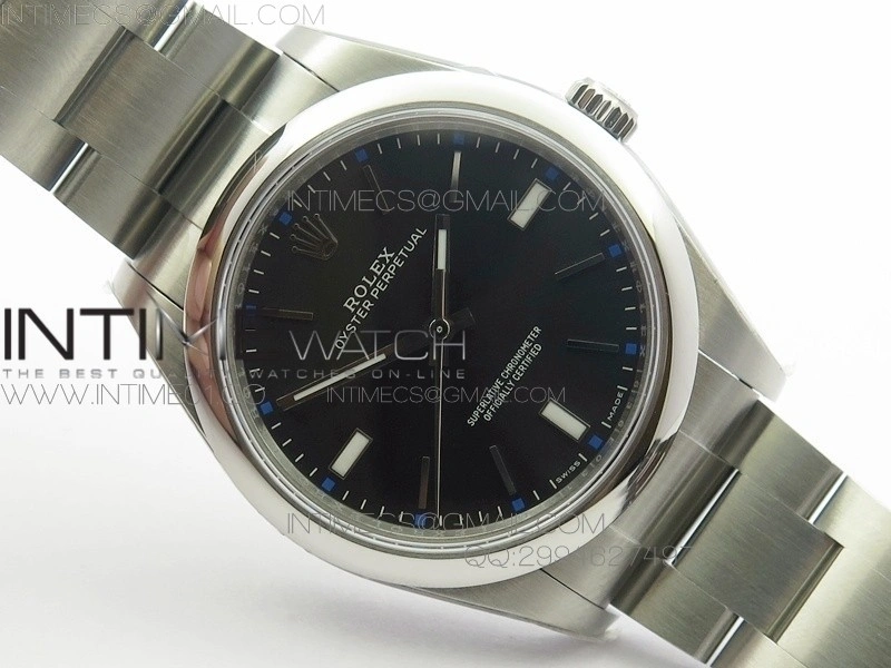 Oyster Perpetual 39mm 114300 BP Best Edition Gray Dial on SS Bracelet