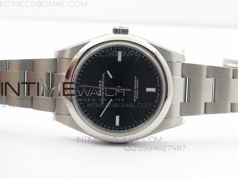 Oyster Perpetual 39mm 114300 BP Best Edition Gray Dial on SS Bracelet