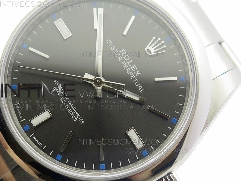 Oyster Perpetual 39mm 114300 BP Best Edition Gray Dial on SS Bracelet