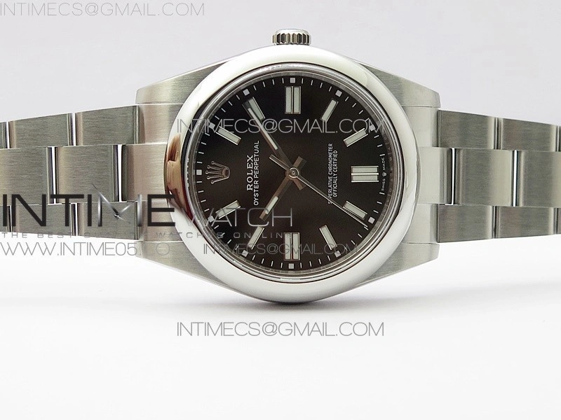 Oyster Perpetual 41mm 124300 BP Best Edition Black Dial on SS Bracelet