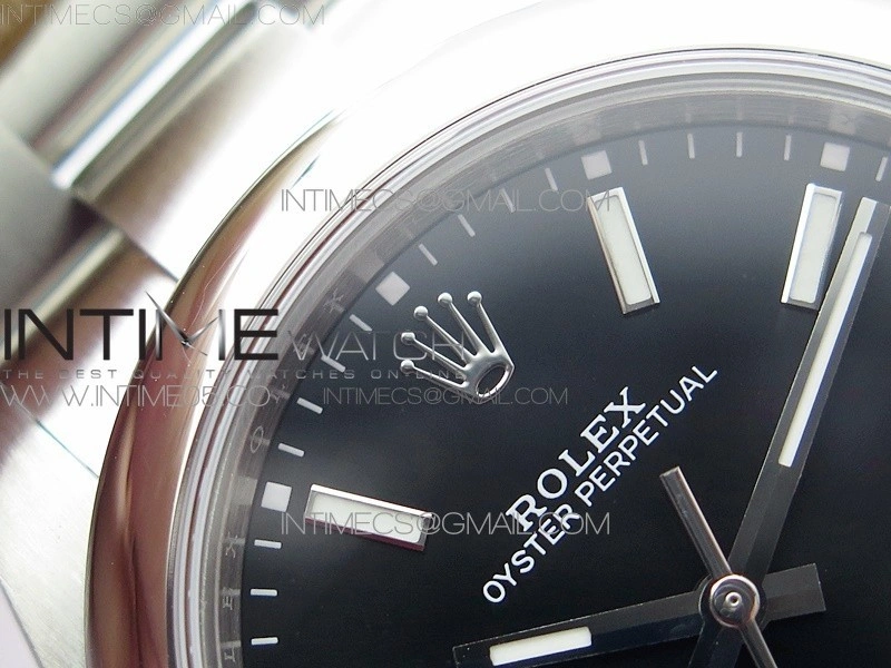Oyster Perpetual 41mm 124300 BP Best Edition Black Dial on SS Bracelet
