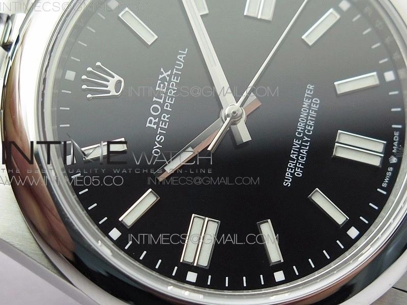 Oyster Perpetual 41mm 124300 BP Best Edition Black Dial on SS Jubilee Bracelet