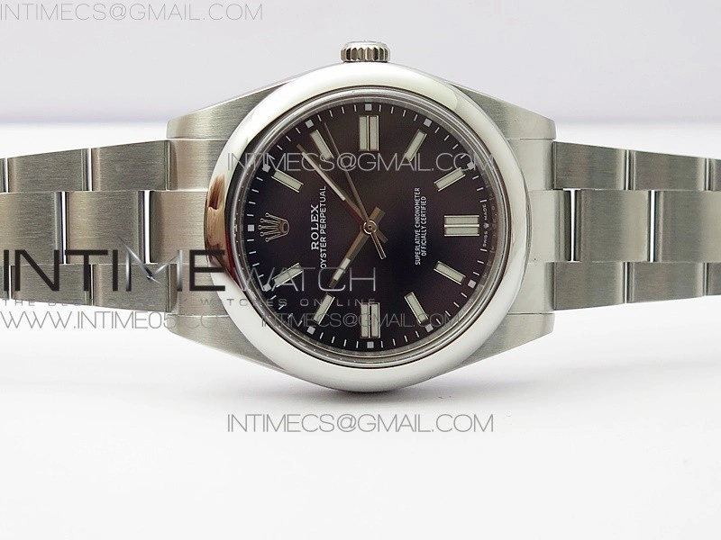 Oyster Perpetual 41mm 124300 BP Best Edition Dark Blue Dial on SS Bracelet