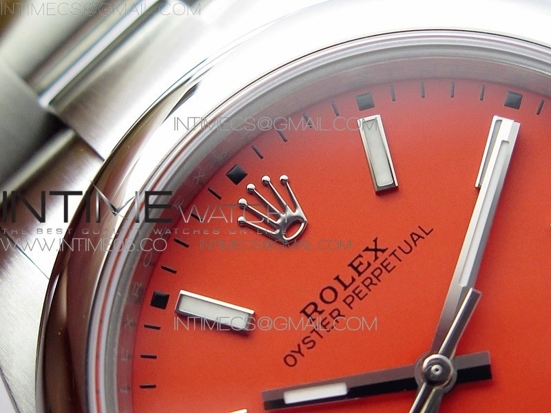 Oyster Perpetual 41mm 124300 BP Best Edition Red Dial on SS Bracelet