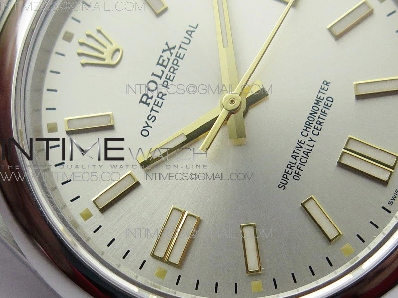 Oyster Perpetual 41mm 124300 BP Best Edition Silver Dial on SS Bracelet