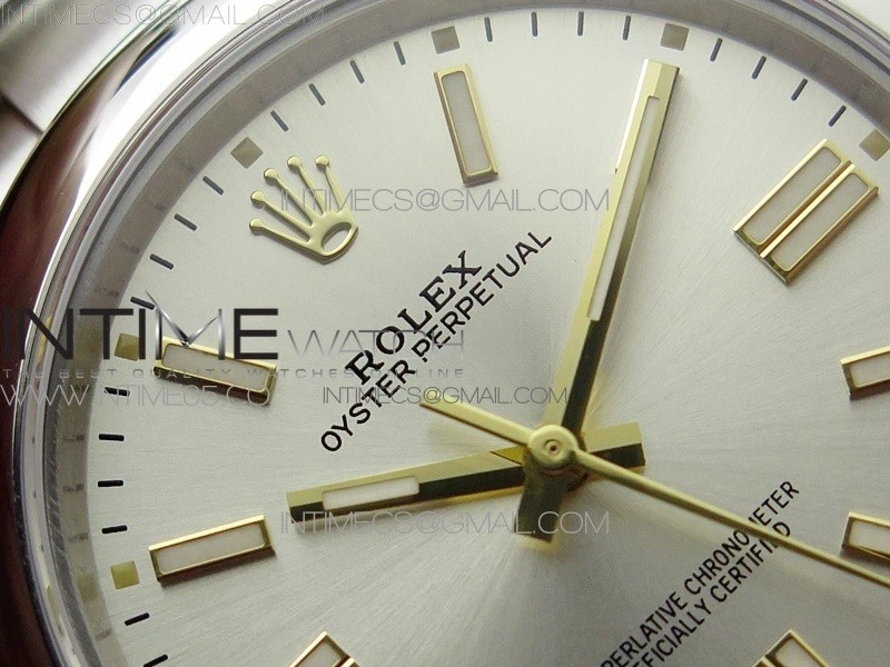 Oyster Perpetual 41mm 124300 BP Best Edition Silver Dial on SS Bracelet