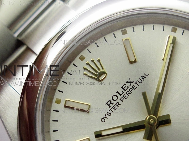 Oyster Perpetual 41mm 124300 BP Best Edition Silver Dial on SS Bracelet