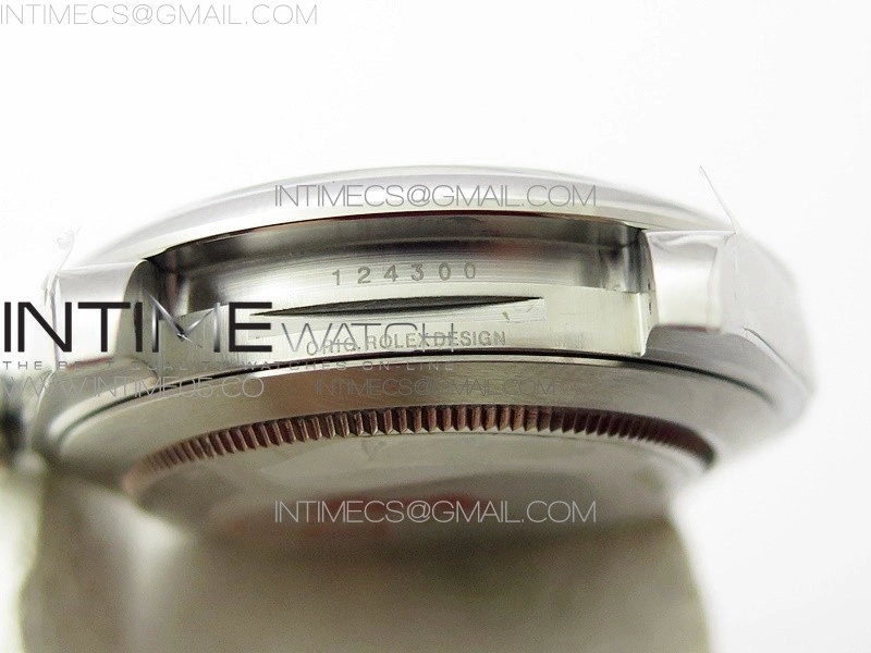 Oyster Perpetual 41mm 124300 BP Best Edition Silver Dial on SS Bracelet